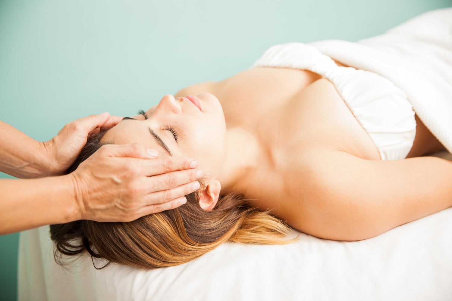 Kopfmassage zur Entspannung